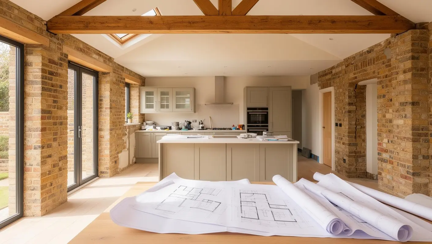 Modern home renovation